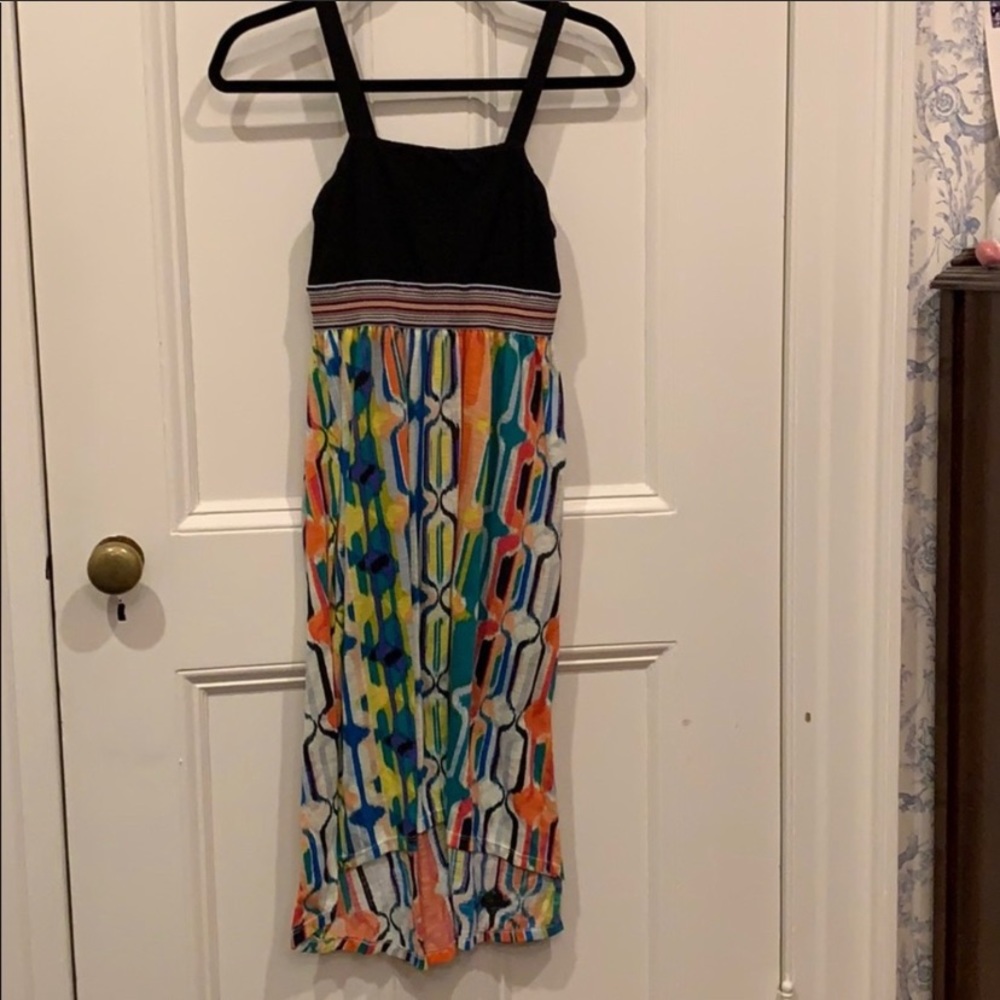 fire los angeles colorful dress